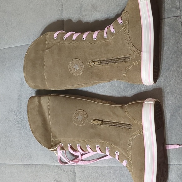 Converse Chuck Taylor Suede Sharon Boots Junior Size 4.5 - Picture 4 of 8